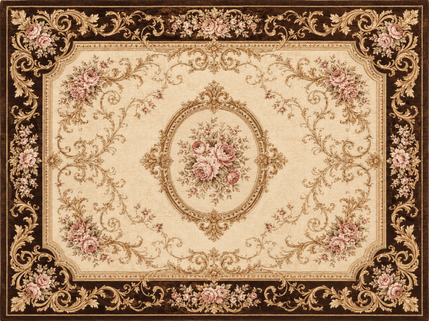Aubusson Rosette